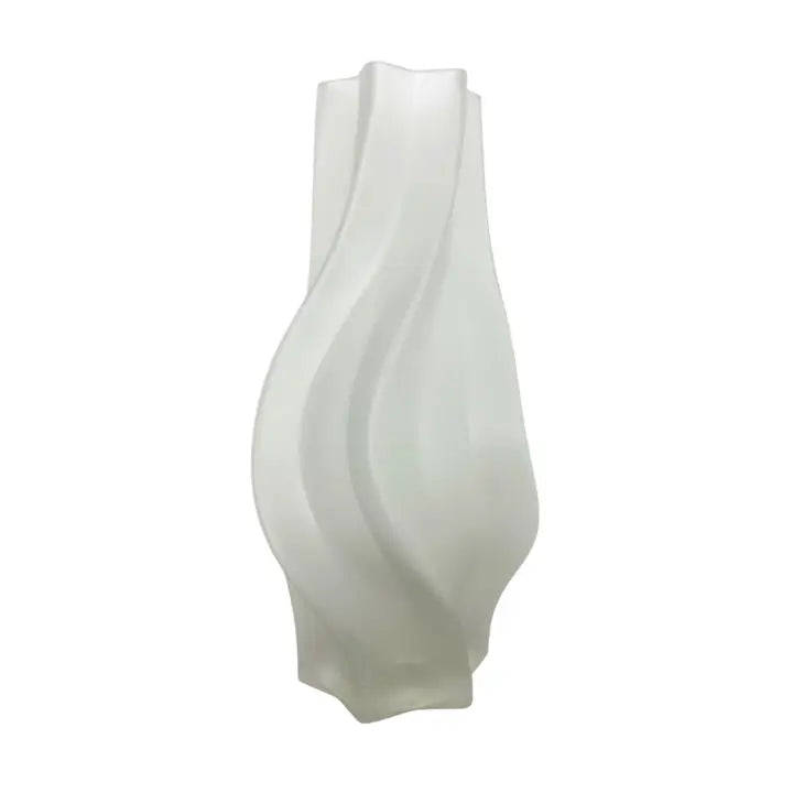 STIKLINĖ MATINĖ GĖLIŲ VAZA